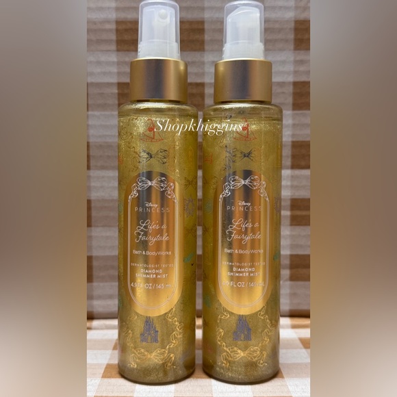 Bath & Body Works Other - NEW B&BW 🪄 (2) Disney Princess Life’s A Fairytale Diamond Shimmer Mists